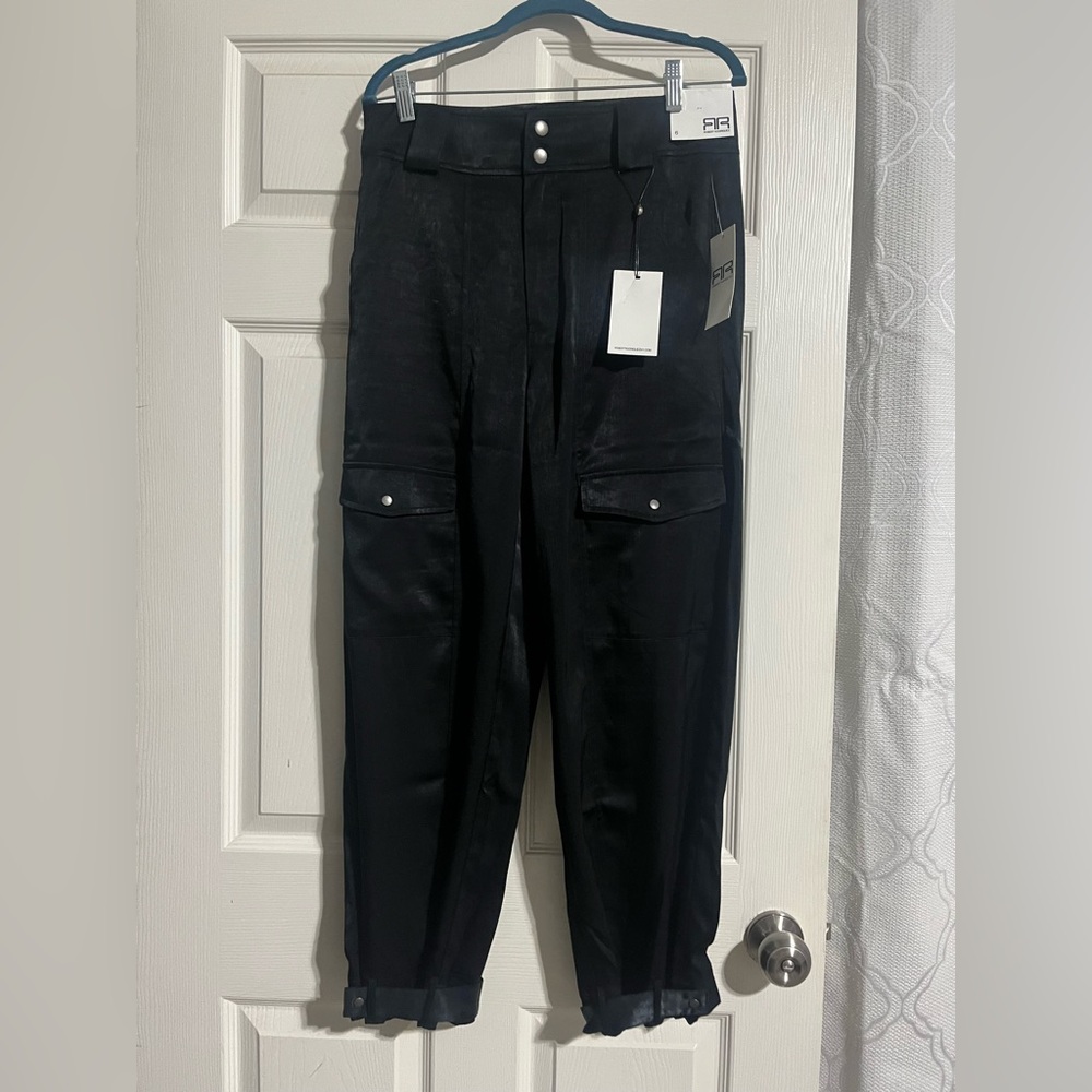 Price Drop!!! Robert Rodriguez Black Kira Soft Cargo Joggers Size 6